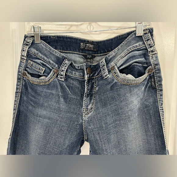 Women's Silver Jeans - Suki Straight W33/L34 - Picture 2 of 13